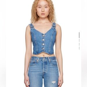 Levi's Charlie Denim Tank Top